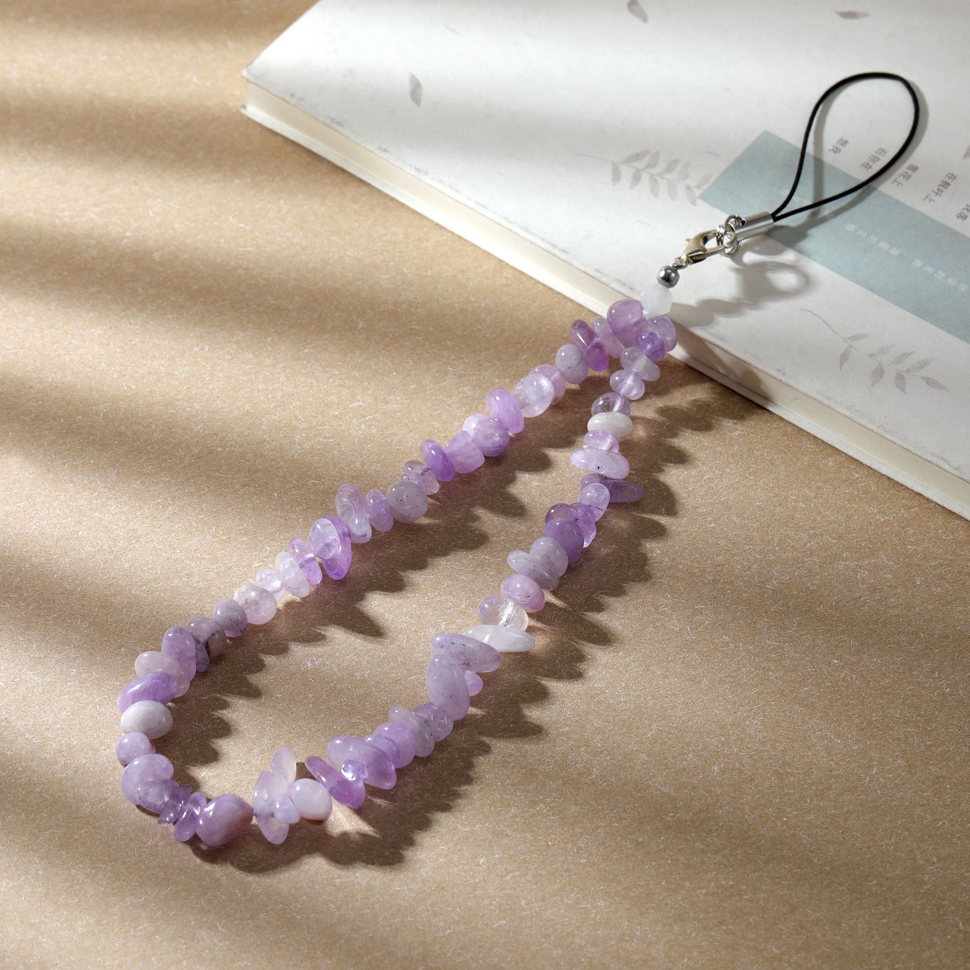 1 Pièce Vêtement De Rue Irrégulier La Pierre Naturelle Chaîne De Téléphonie Mobile display picture 5