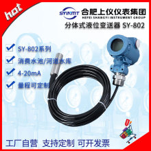 定制静压式投入式液位变送器液位计4-20MA DC24V 0.5上仪316L数显