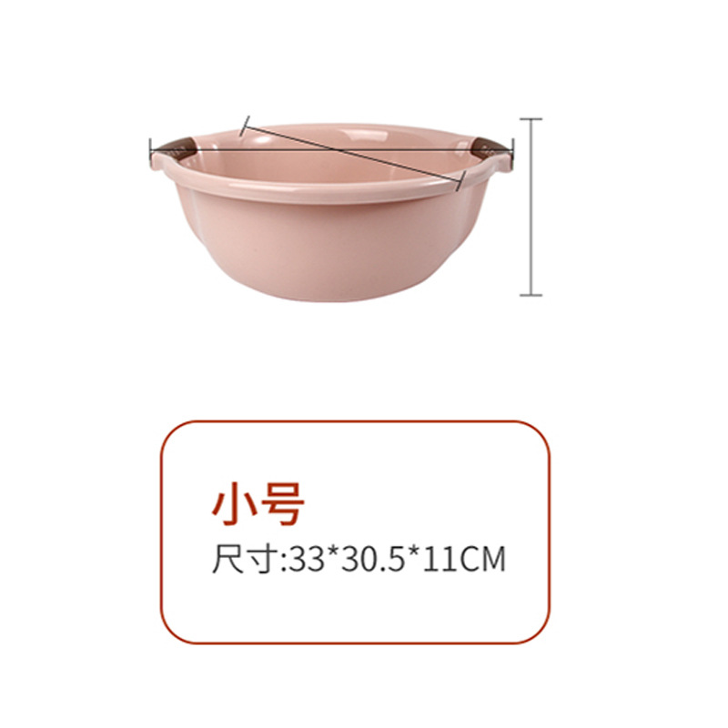 Lavabo de plástico hogar lavabo grande lavabo simple engrosada binaural lavabo de la cocina lavabo de lavado de tamaño pequeño al por mayor