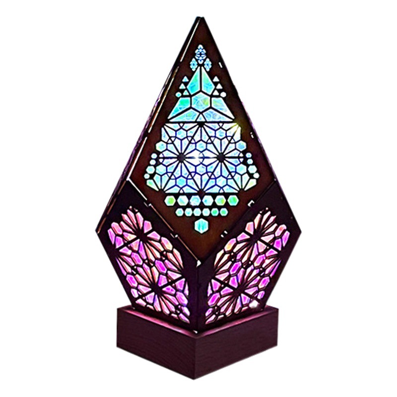 Bohemian Light led transfronterizo viento bohemio luz nocturna decoración luz de cielo estrellado luz de proyección de suelo láser