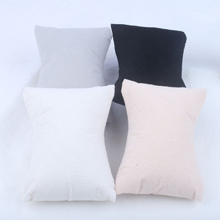 In stock watch box 9 * 8cm watch display small pillow pu sponge watch inner support pillow core jewelry display stand