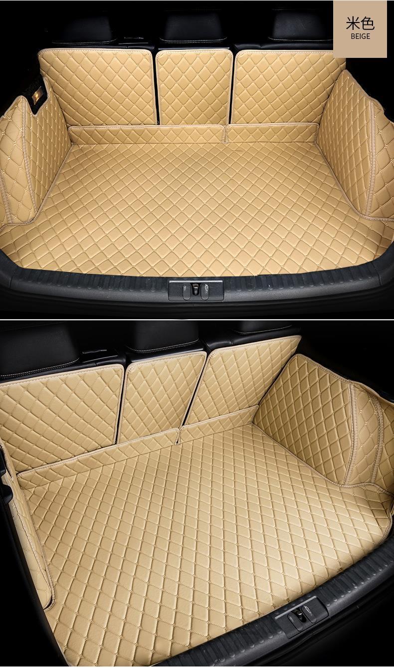 Special car environmental protection and no smell full surround car special trunk mat tailbox mat trunk mat waterproof large