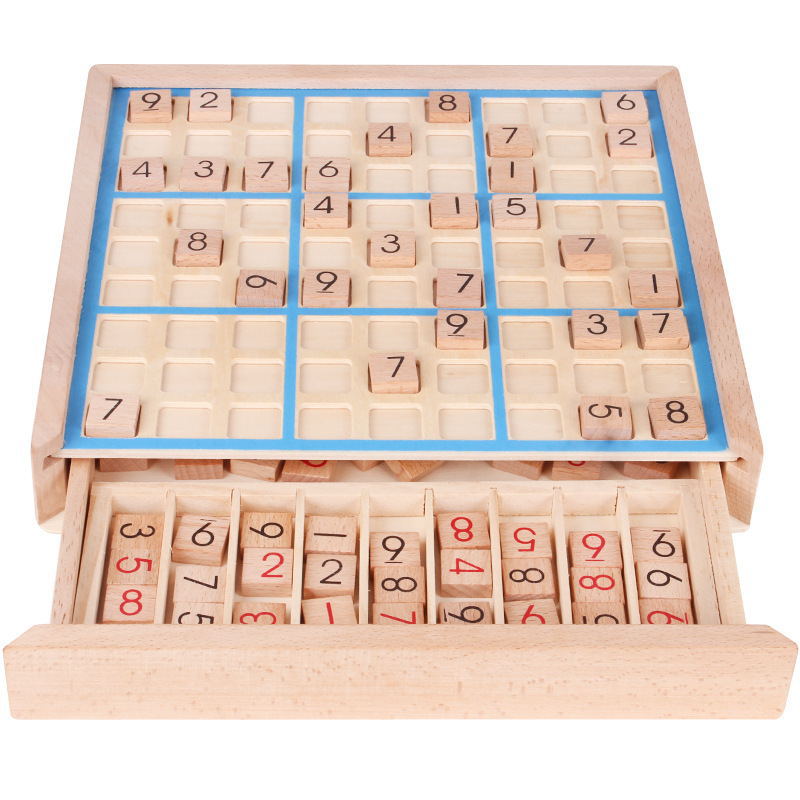 children's wooden teaching aids