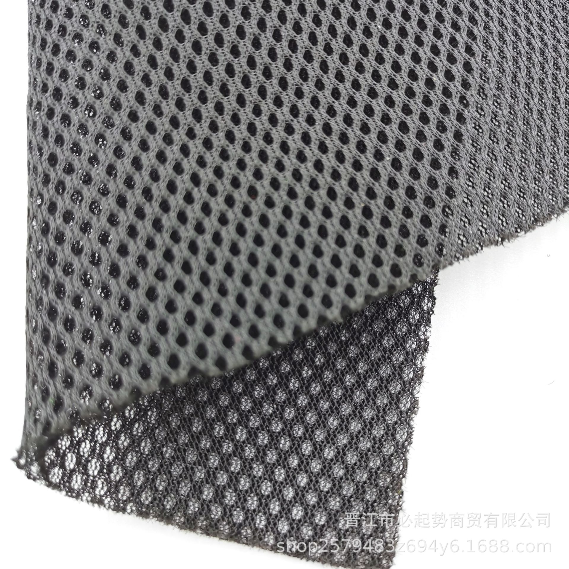 圆孔三明治网布280G 透气网布 箱包网眼三层网