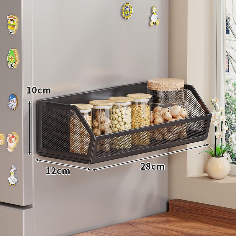Estante Magnético de Cocina con Absorción Magnética para Refrigerador