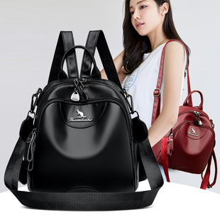 Backpack Women's 2025 New Korean Style Casual Fashion College Student Bag Casual Travel Women's Small Backpack K020