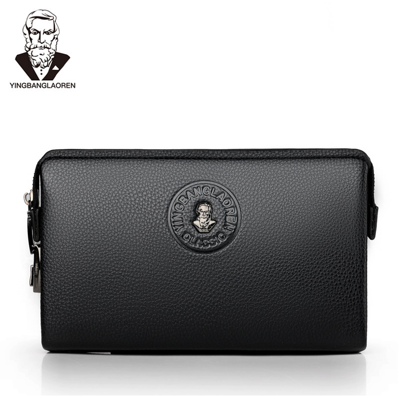 Yingbang Elderly New Anti-Theft Password Lock Men's Handbag Large Capacity Wallet Business Handbag Long Wallet Yingbang Elderly New Anti-Theft Password Lock Men's Handbag Large Capacity Wallet Business Handbag Long Wallet