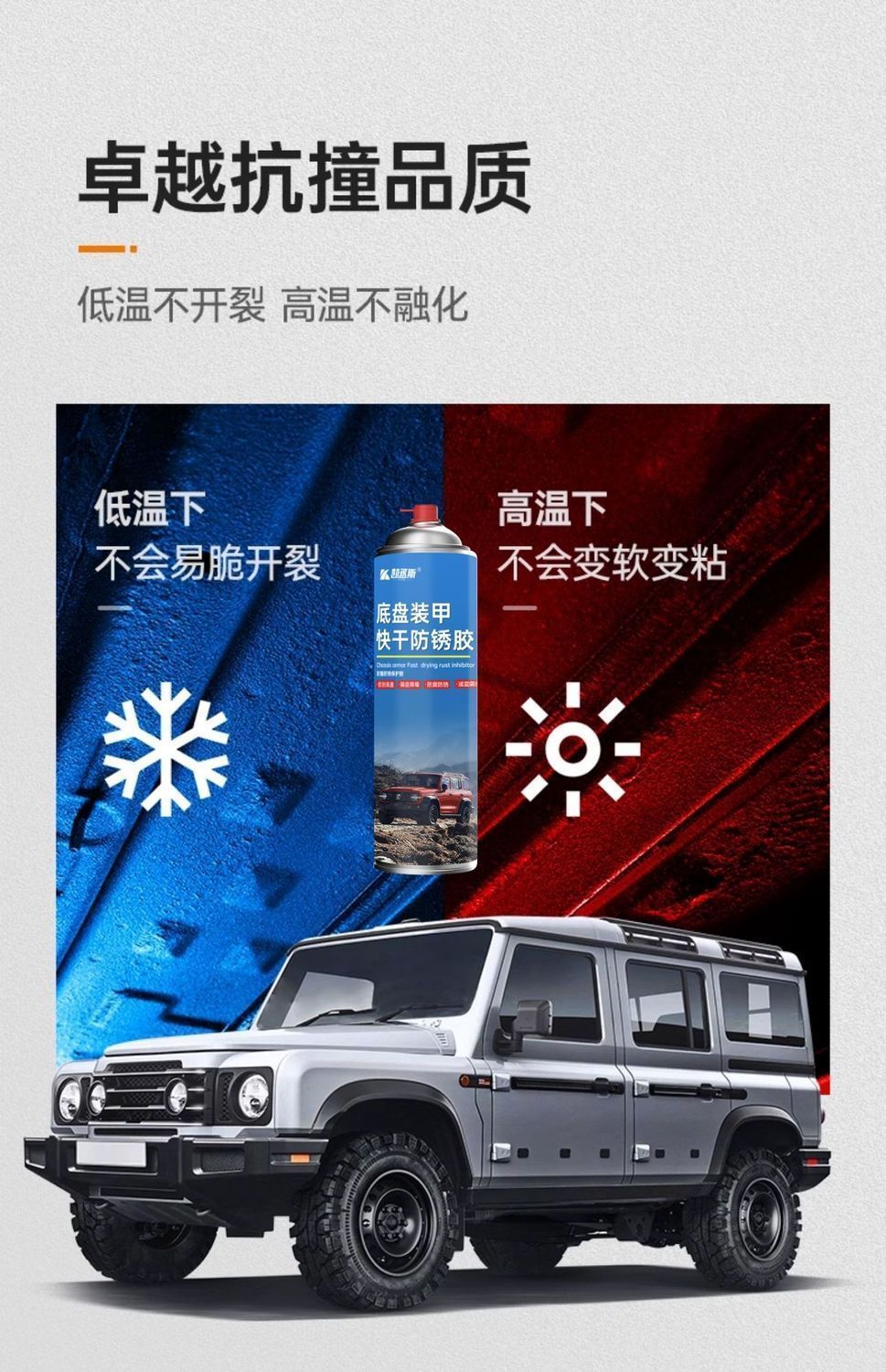 Car Chassis Armor Spray Waterproof and Anti-Rust Paint Sound Insulation and Heat Insulation Quick-Drying Chassis Rubber Self-Painting Whole Box Wholesale