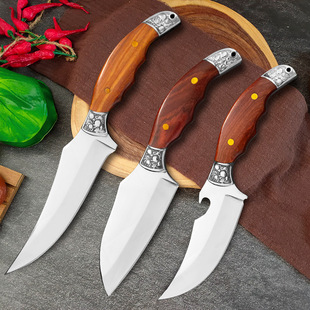 Cross-Border Forged Boning Knife, Hand-Held Meat Knife, Barbecue Meat Cutting Knife, Stainless Steel Knife, Meat Cutting Knife, Fruit Knife