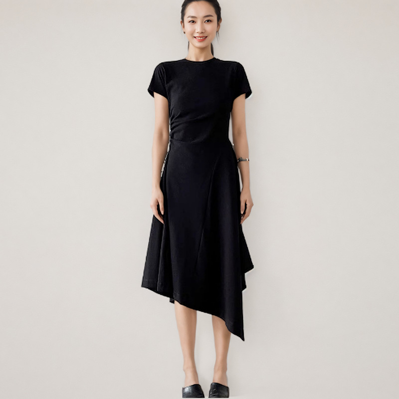 Knitted elegant knitted dress
