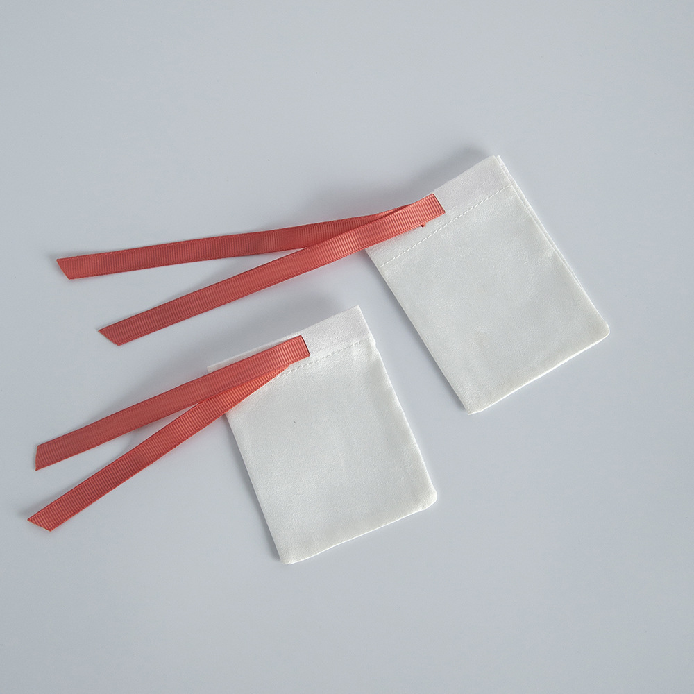 9g Weight Jewelry Packaging Bags Classification 1 Piece Quantity Daily Occasion Flannel Material Bow Knot Pattern Simple Style Style 1 Piece Flannel Simple Style Daily Bow Knot Jewelry Packaging Bags 10
