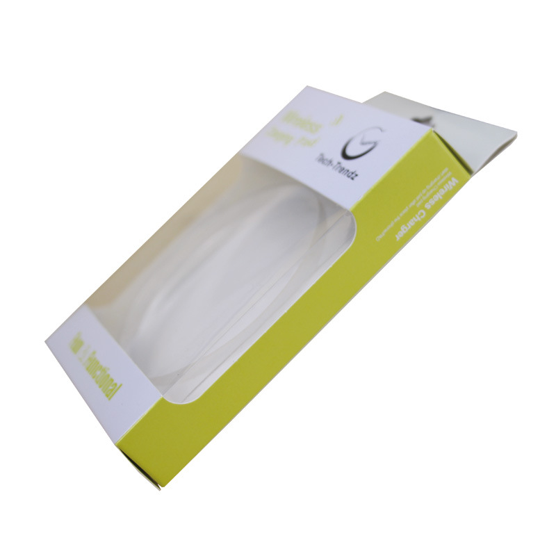 广州明莱批发印刷厂家PVC白卡包装盒 印刷耳机卡盒单支盒礼品盒