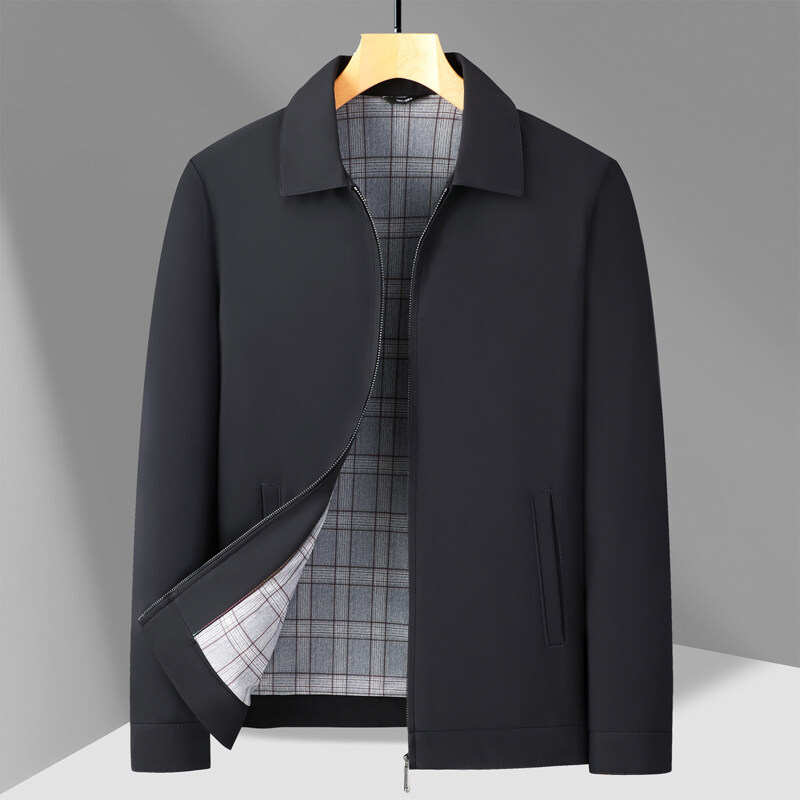 블랙 재킷(레귤러 스타일)