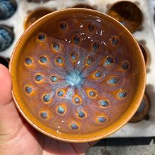窑变金丝蓝孔雀建阳建盏茶盏陶瓷茶杯个人专用主人杯品茗杯冰裂纹