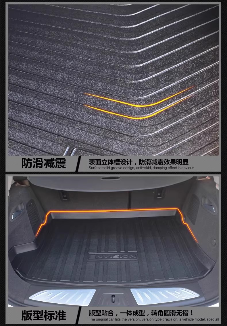 10-25 Mercedes-Benz G-Class G350D G500 G55 G65Amg G63 Special Waterproof Rear Trunk Mat