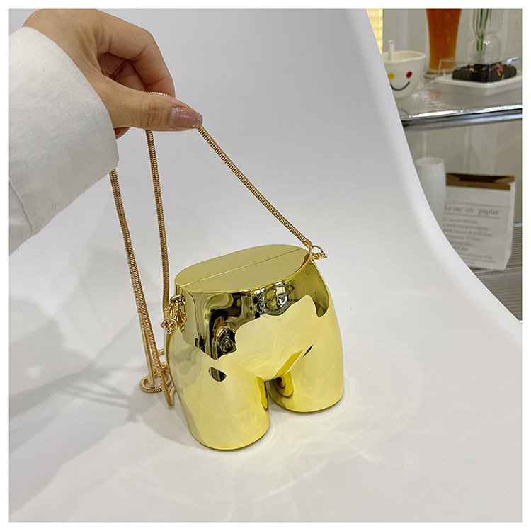 346g Weight Polyester Lining Material Magnetic Buckle Closure Type Chain Strap Type Crossbody Bag Bags Type Women's Small Arylic Geometric Ass Streetwear Magnetic Buckle Crossbody Bag