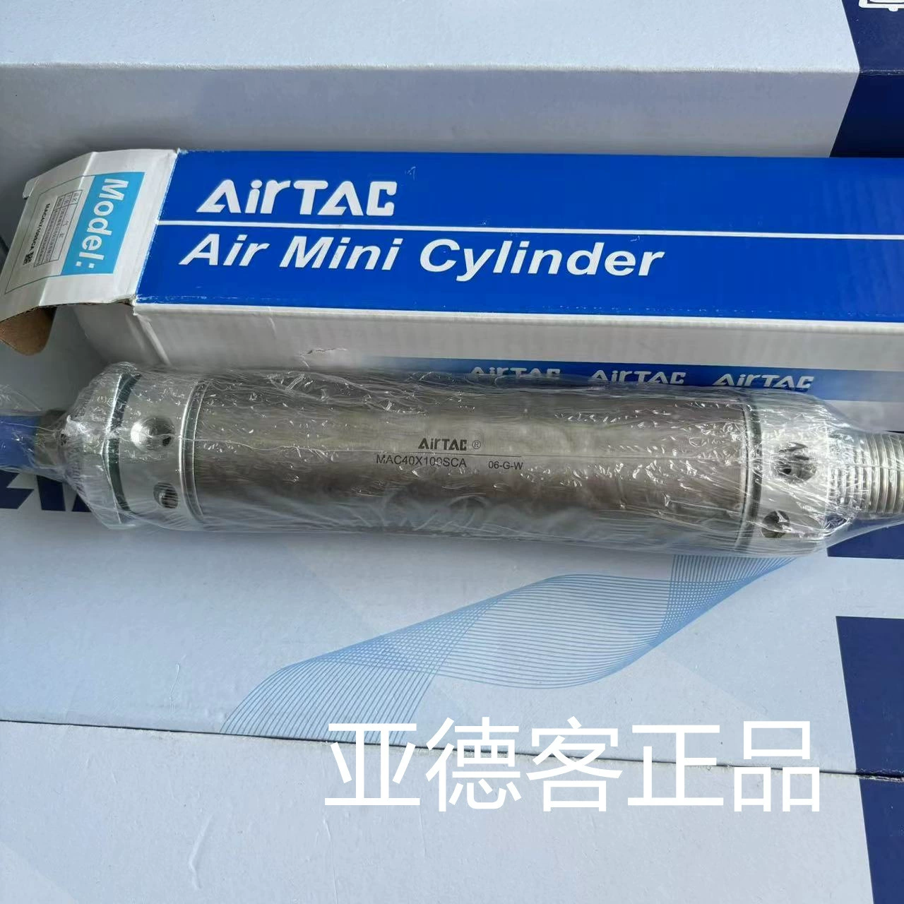 Yaerke пневматическая нержавеющая сталь мини цилиндр воздушный буфер MAC40 * 100SCA