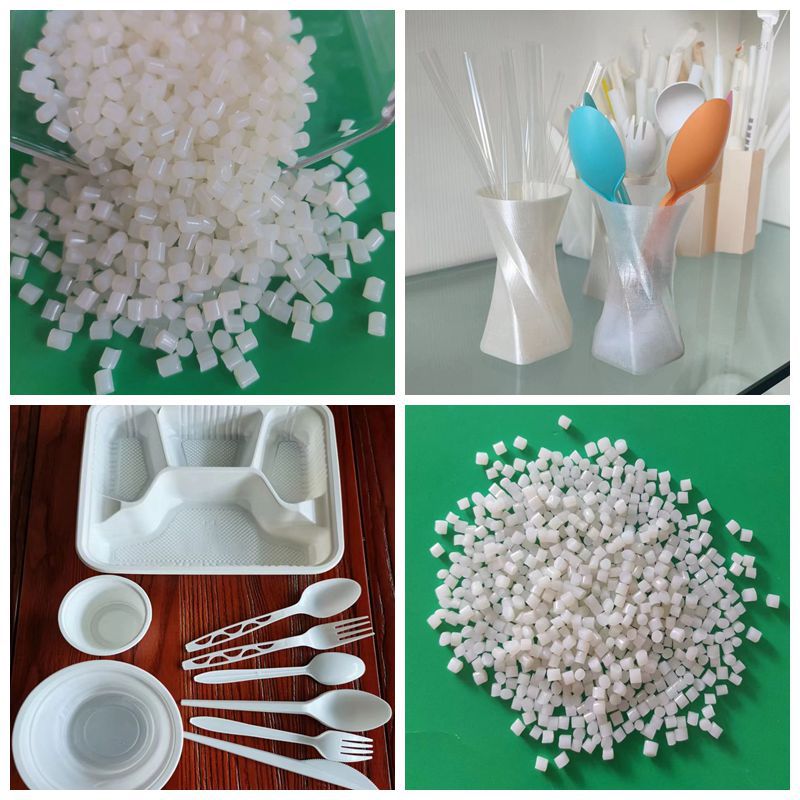 半透ABS半降解塑料 用于食品级一次性杯子吸管勺子可注塑降解颗粒