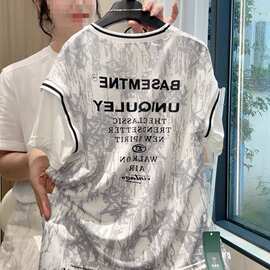 男童夏装冰丝速干球服运动套装2025新款中大童短袖短裤两件套其他