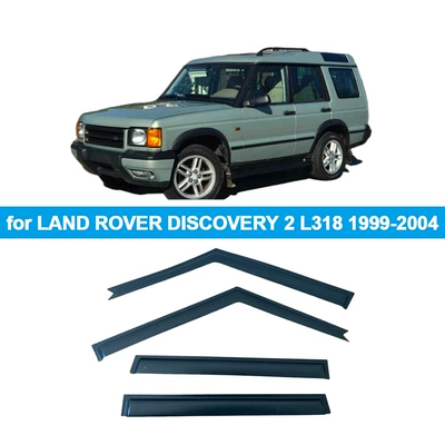 Suitable for Land Rover Discovery 2 L318 1999-2004 Rain Shield Side Window Deflector (Rain shield) - for-discovery-2-l318-1999-20044pcs