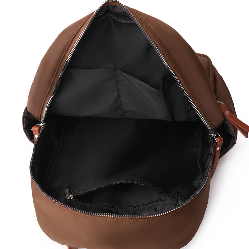 Bolsos para mujer 2023 nueva mochila casual para mujer de nailon moda todo fósforo color de contraste mochila ligera mochila escolar al por mayor