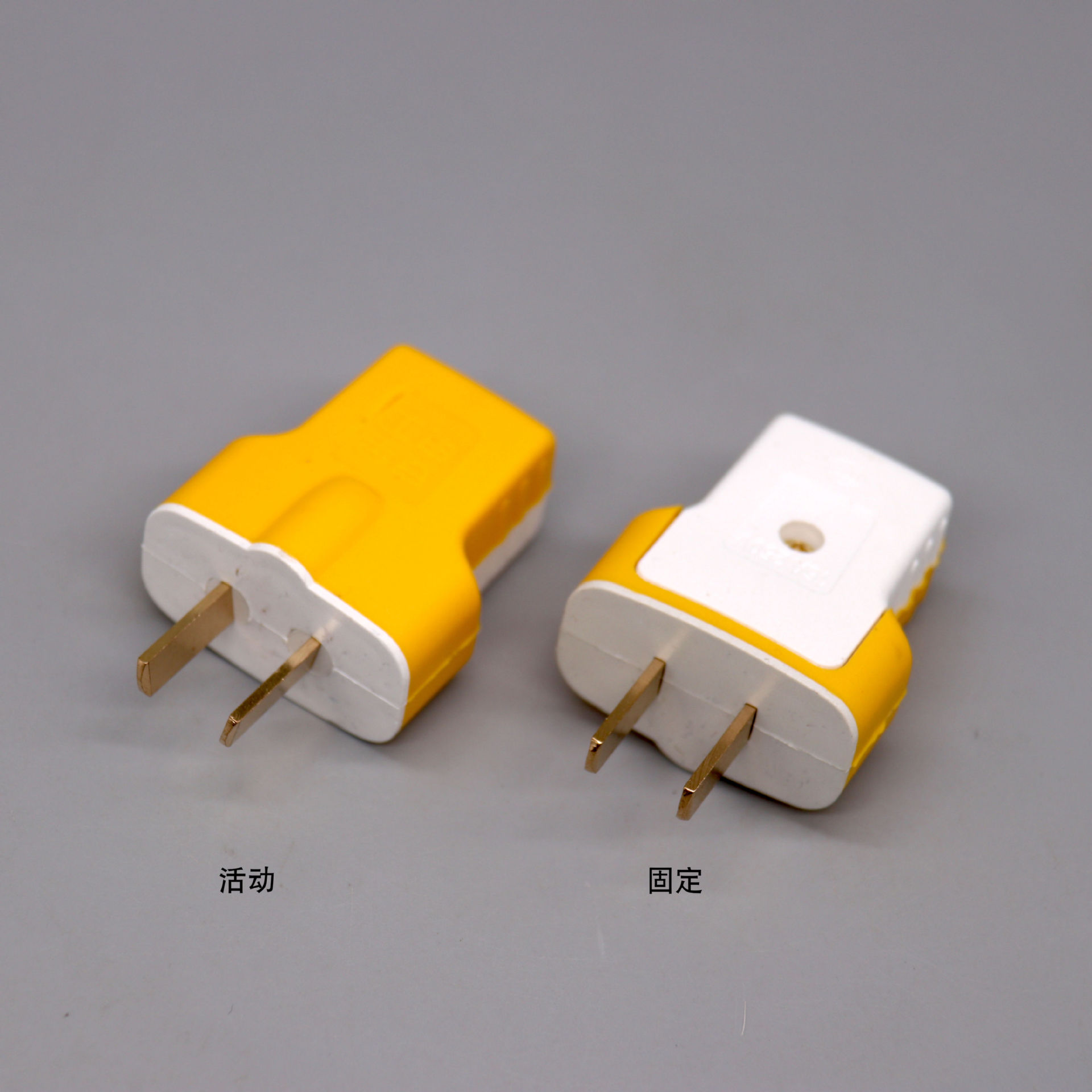 Chengshunda Electric Plug Large Fixed Rotating 1.6 Cm Thick Pure Copper Integrated Copper Coated Explosion-proof Two-pole Plug