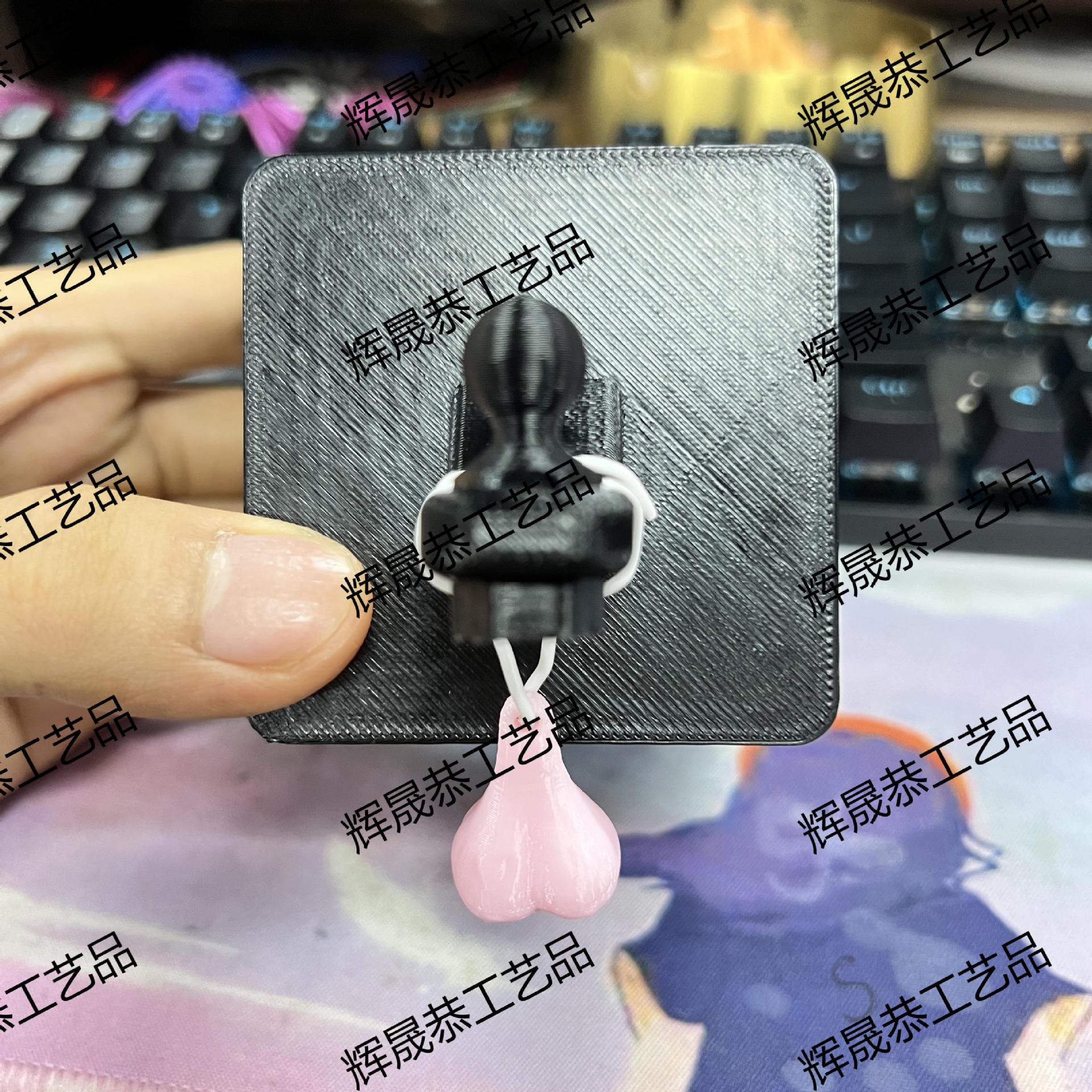 Nuevo 2024 New 3D Tiny Hitch con Tiny Nuts 3D micro ganchos transfronterizos