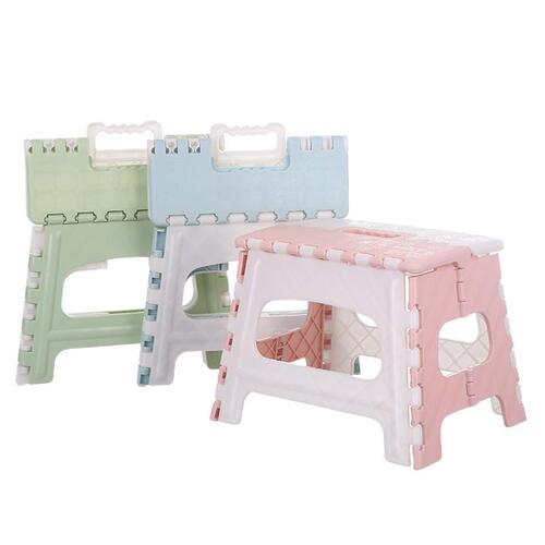 Thickened plastic stool camping folding stool portable handle stool small stool portable stool 150kg