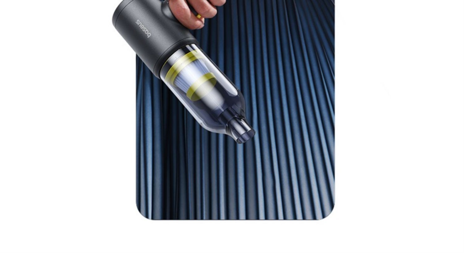 Baseus at Car Vacuum Cleaner, Handheld, Small, Powerful, Wireless Charging, Dual-Use for Home and Car, Strong Suction
