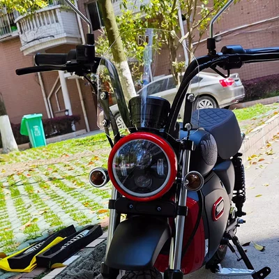 Motorcycle front windshield, Windshield, Wuji 300Ac, Triumph