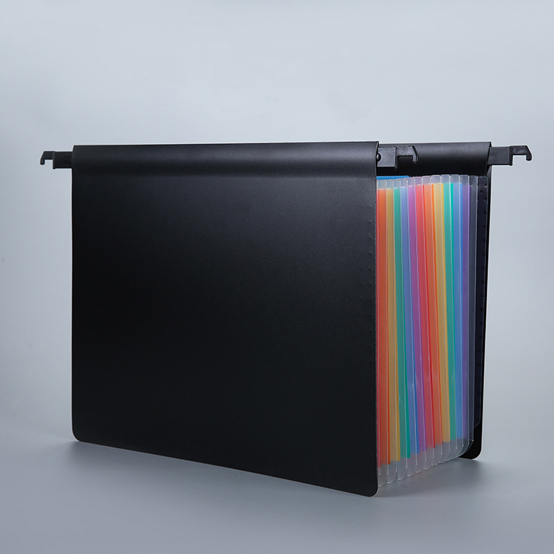 25 rejilla de gran capacidad bolsa de órgano A4 multi-capa bilateral colgante Prueba de papel archivo de almacenamiento de organización bolsa al por mayor