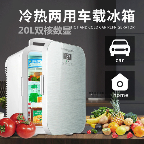 Dilip 6/10L mini refrigerator small household dormitory car home dual-purpose student car-mounted refrigeration single person