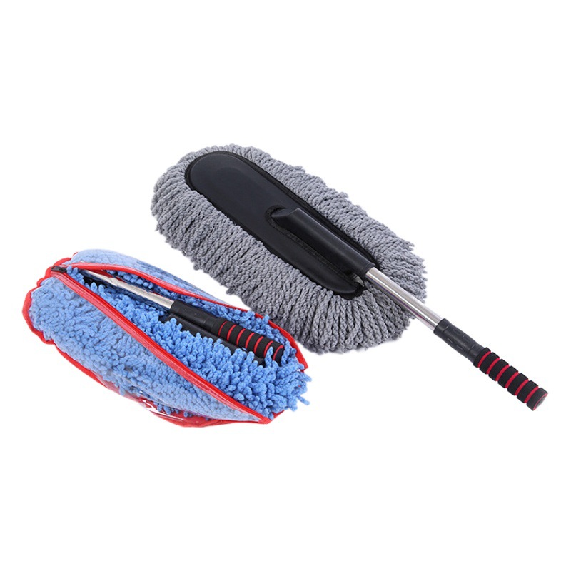 El cepillo de fregonado para lavar coches no daña el polvo especial del polvo del coche, herramienta especial para limpiar el coche, cepillo de cerdas suaves polvo doméstico para el coche