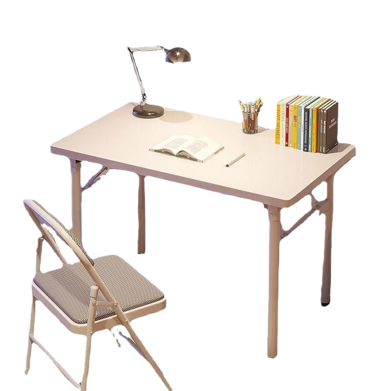Mesa de comedor plegable conveniente simple mesa de comedor tabla larga tabla tabla para estudiantes de tutoría tabla de comedor doméstica