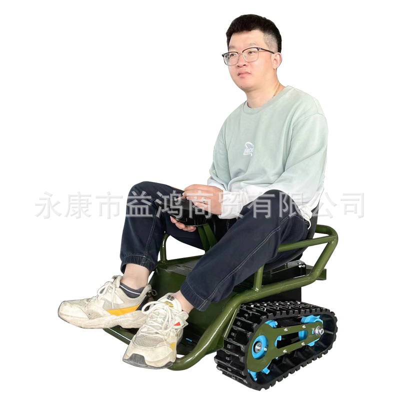 儿童车卡丁电动履带小坦克四轮沙滩车场地娱乐公路越野儿童玩具