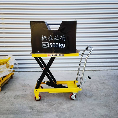 scissor foot lift table, Avtomobil fırlanan platformaları