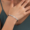 Summer zirconium, bracelet, advanced jewelry, accessory, 2023, European style, micro incrustation, high-quality style