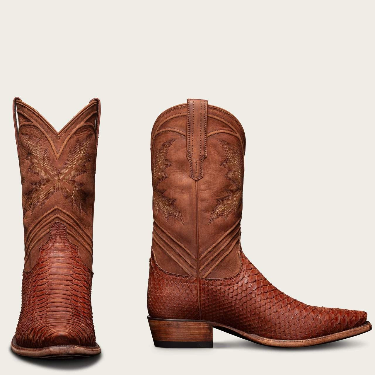 Трансграничная фабрика, внешняя торговля, винтажные повседневные мужские ботинки на низком каблуке с вышивкой средней длины, размер 38-48