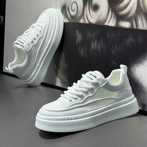 Men's Shoes Autumn 2025 New Breathable White Sneakers Sports Casual Shoes Men's Trend Brand Niche Anti-Slip Wear-resistant Pumps