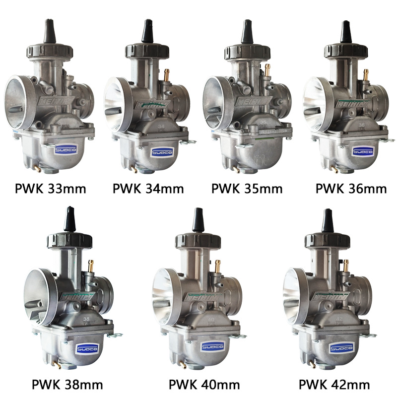 Pwk Motorcycle Carburetor 33 34 35 36 38 40 42mm Large Displacement Carburetor with Repair Kit