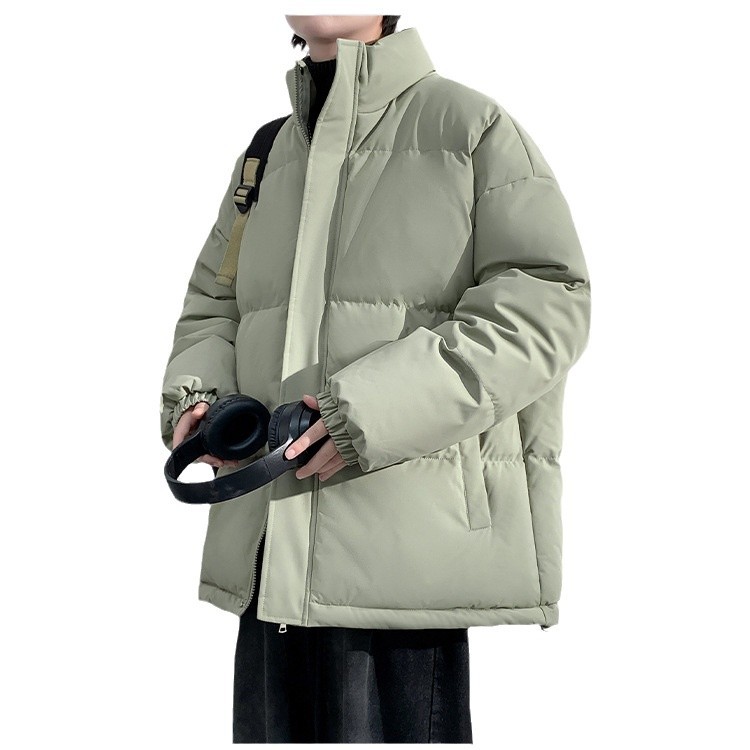 Chaqueta Acolchada Térmica para Hombre 5XL-8XL de Poliéster Engrosada para Invierno