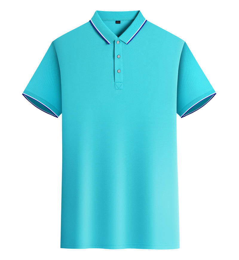 Tiger 180G con solapa polo impresión logotipo de verano ropa de trabajo hombre y mujer de manga corta personalizada camisa publicitaria de moda