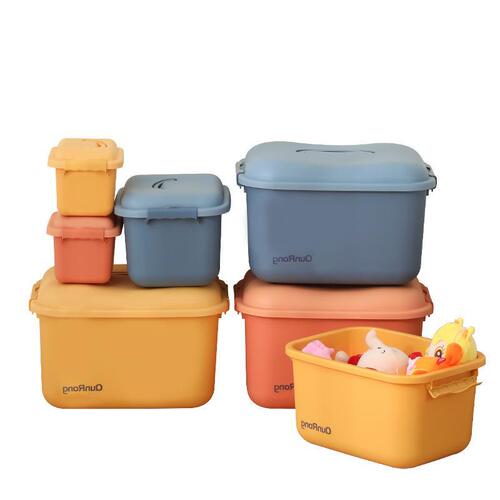 Color clay tool box plastic storage box toy packaging box building block storage box large storage box