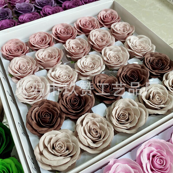 Soap contains rose