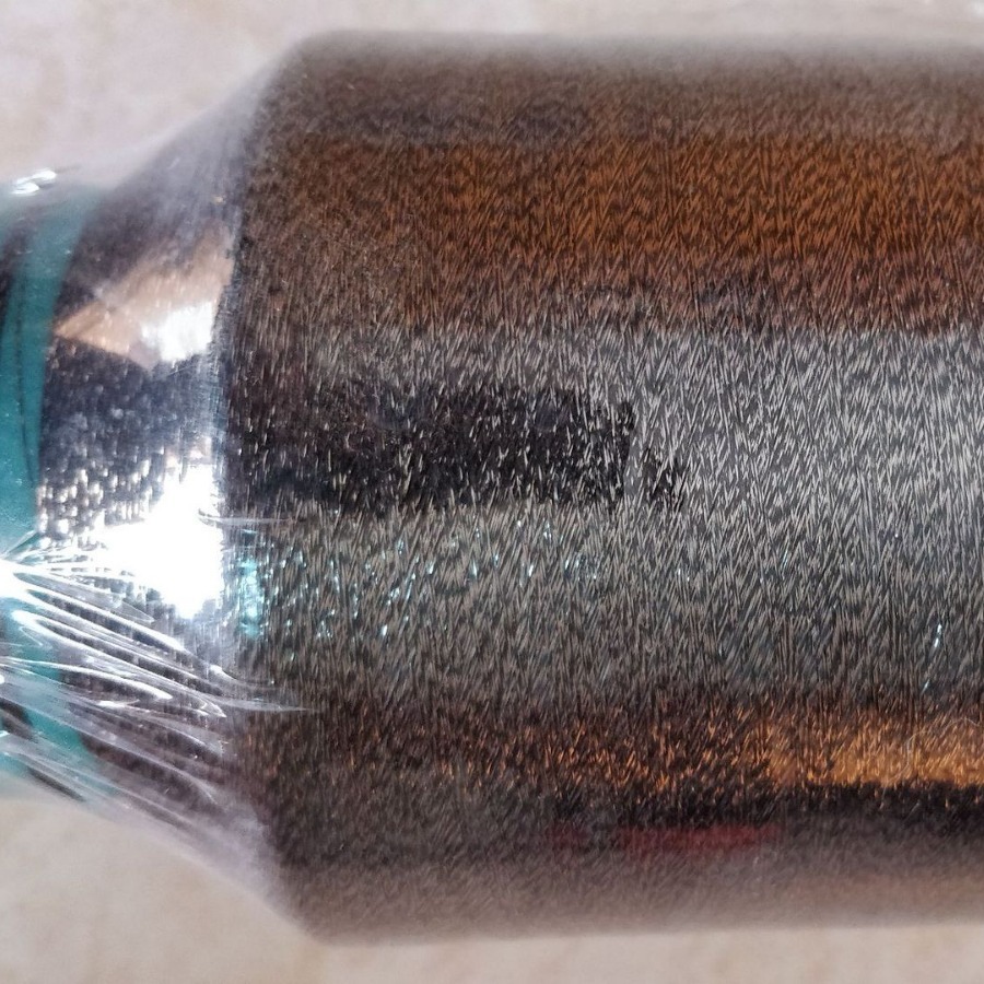 扁形绚丽璀璨光泽彩虹纸切片扭股纱线扁亮丽幻彩丝扭股涤纶纱线