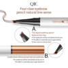 Waterproof eyebrow pencil, long-term effect, no smudge, natural style