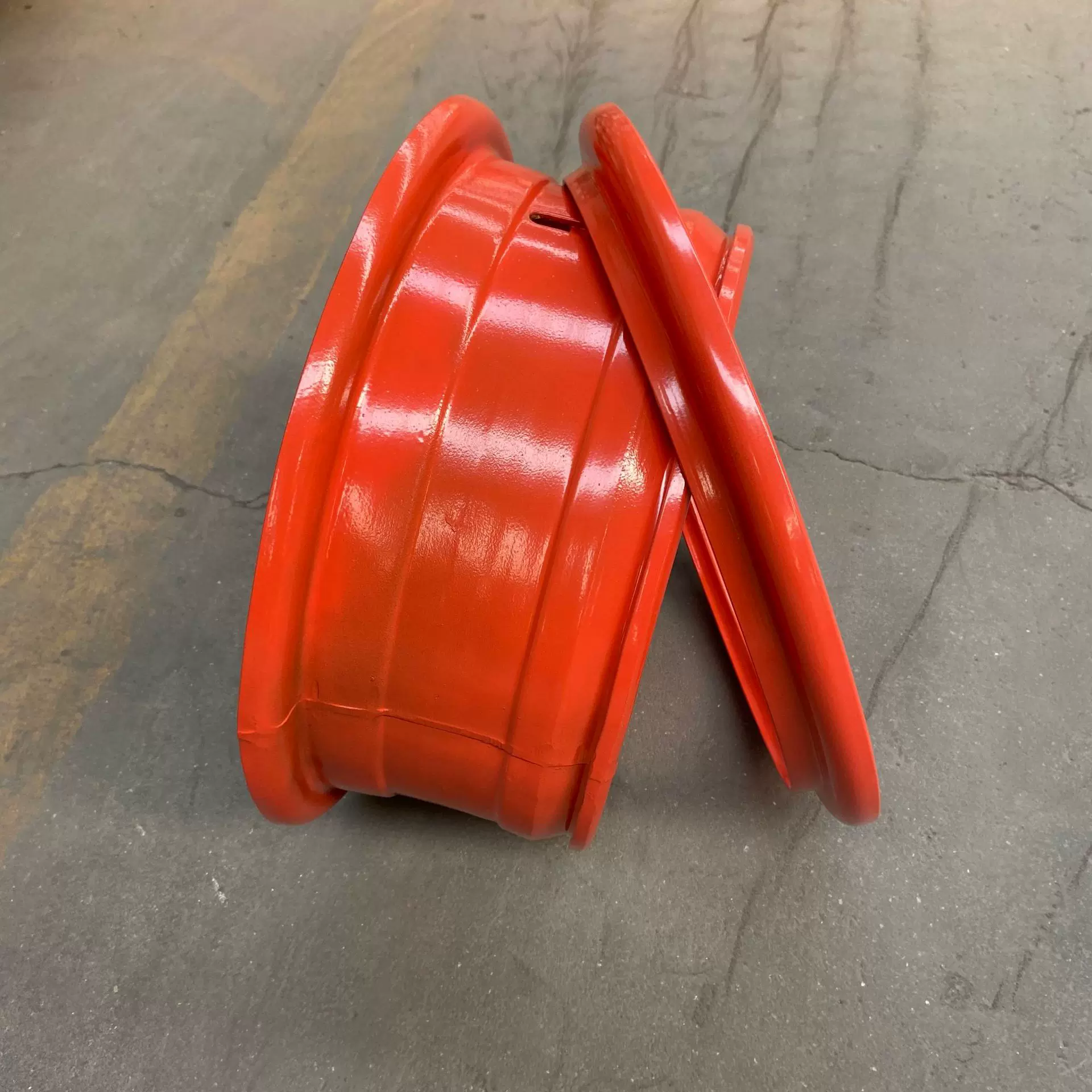 叉车轮辋5.00F-10压条轮毂配650-10轮胎合力杭叉叉车工程机械钢圈