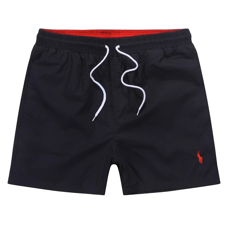 Summer Running Three-Quarter Pants Polo Loose Beach Pants Pony Export Quick-Drying Men's Embroidered Surf Sports Shorts