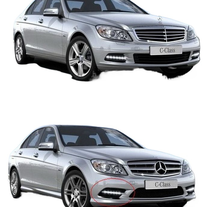 Aplicable corriente a la luz diurna de la versión de los deportes de Mercedes-Benz W204 W204 AMG luz corriente diurna del coche