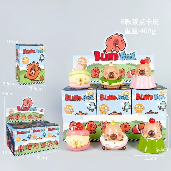 6 styles of refreshment kapi [blind box + display box]